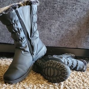 Totes, 9 women's, black